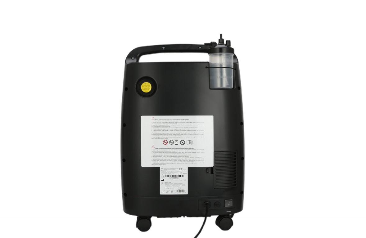 Respirox Elektrikli Oksijen Cihazı - Sz-5Dw Türkçe Konuşan Nebülizatörlü - 5 Litre